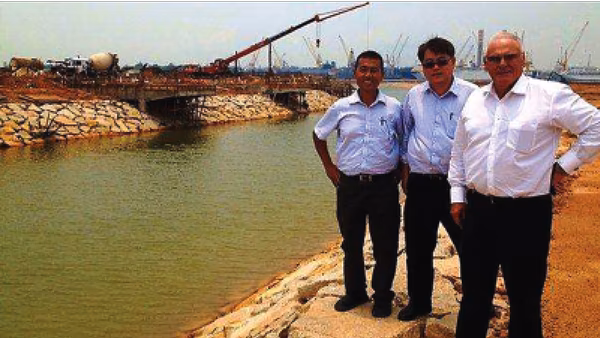 2008 – 2009 – Reclamation & earthworks commence for the 208-acre Senibong Cove